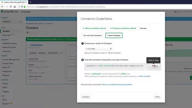 Create a MongoDB Cluster on Atlas смотреть онлайн