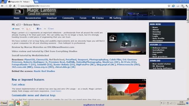 Canon T3i 600D installing Magic Lantern - (Part1) смотреть онлайн