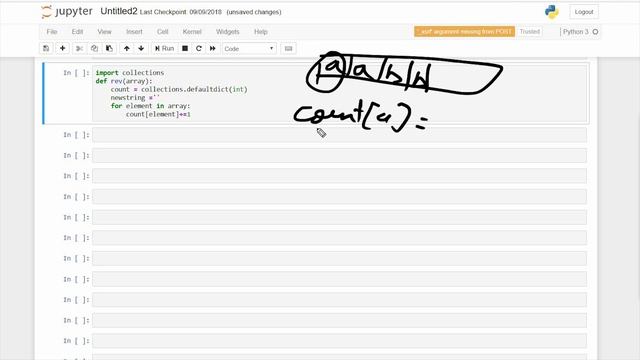String compression interview problem | Python 3 смотреть онлайн