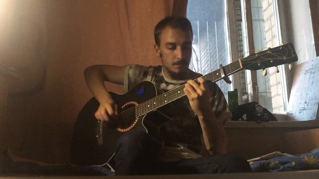 Кочковой Анатолий - чёрный кот ( фингерстайл аранжировка ) смотреть онлайн