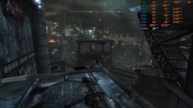 Batman Arkham City PC GT 710 2gb ddr3 смотреть онлайн