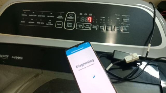 Samsung Digital Inverter Washing Machine Overall Checkup Model No WA90T5260BY