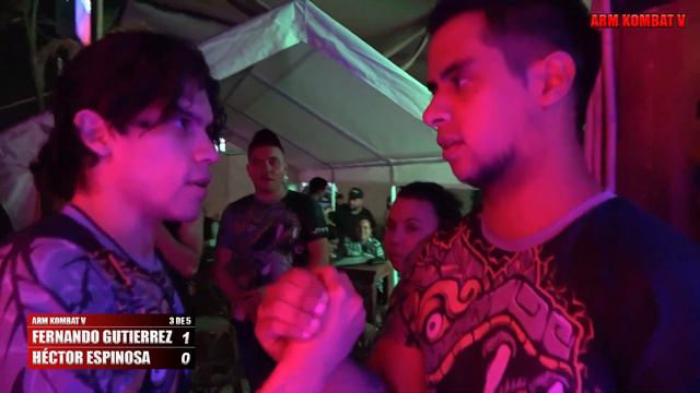Fernando Gutierrez VS Héctor Espinosa | LA ESPERANZA DE WARDOGS | Arm Kombat V смотреть онлайн
