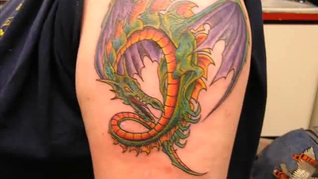 Tommy Gunn Tattoo Portfolio.wmv смотреть онлайн