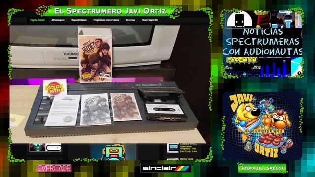 Noticias SPECTRUMERAS (FEBRERO 2024) Con AUDIONAUTAS #zxspectrumnext #zxspectrum
