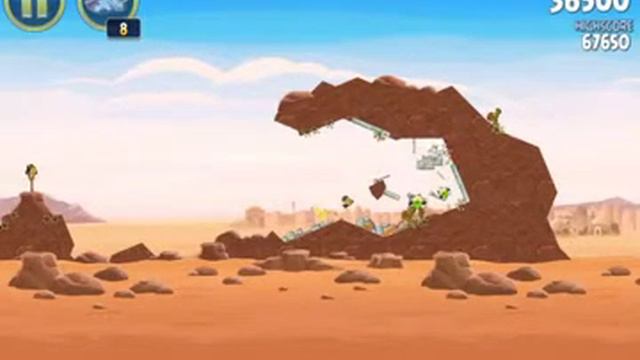 Angry Birds Star Wars 1-22 (3 Stars) смотреть онлайн