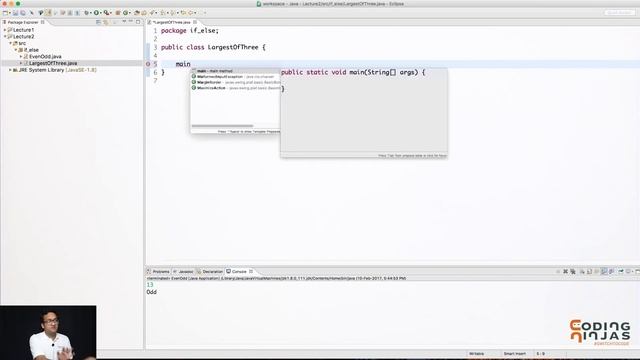 Java Conditionals смотреть онлайн