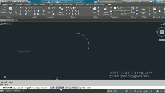 How to Lengthen Lines And Curves in AutoCAD смотреть онлайн