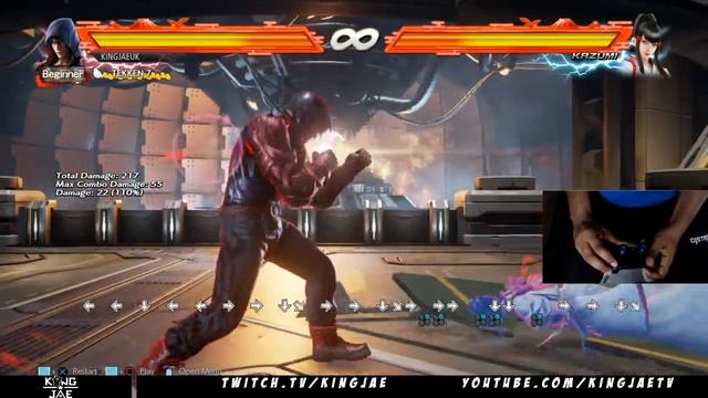 TEKKEN 7 MOVEMENT GUIDE (WAVEDASH/BACKDASH) - (BASIC TO PRO) смотреть онлайн