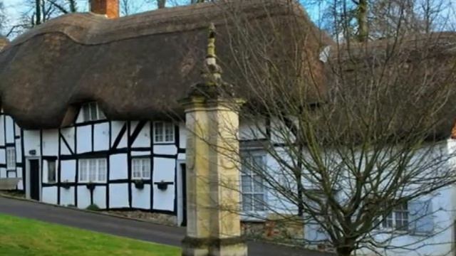 ДОМА С #СОЛОМЕННЫМИ крышами. ДОМА английской провинции.