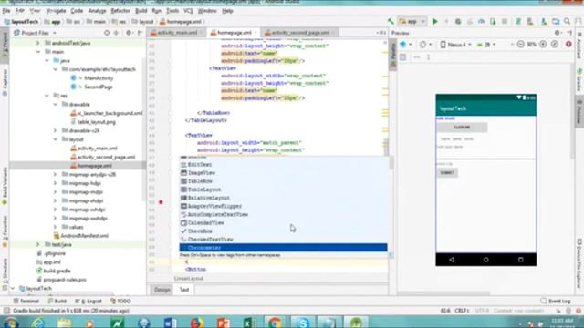 ANDROID APP Development tutorial 3 by Ms Vandana смотреть онлайн