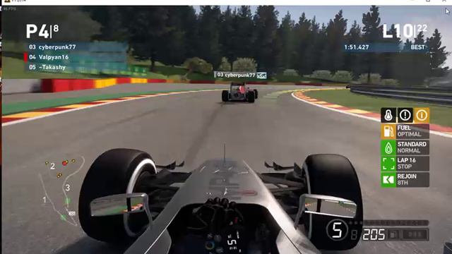 Championship Race In Belgium