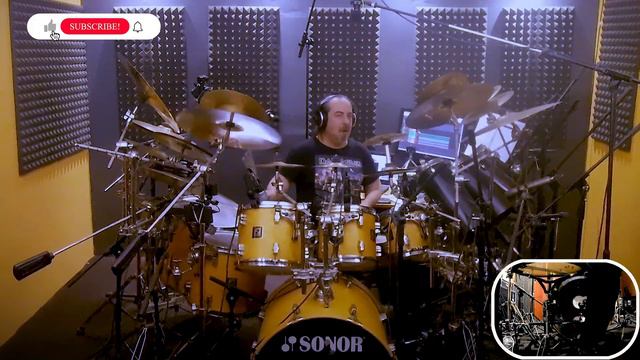 DRUM COVER ! IRON MAIDEN Genghis Khan (drums only cover by stamatis kekes) смотреть онлайн