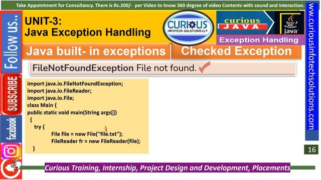 JEHandD4: Java Checked Exception смотреть онлайн