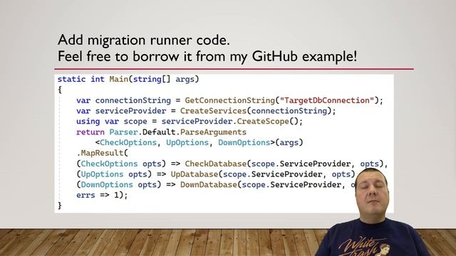C#, Fluent Migrator - Меняем структуру баз данных легко смотреть онлайн