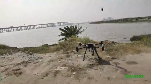 Walkera ZHUN fire fighting drone testing смотреть онлайн