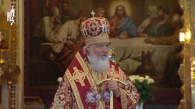 Святейший Патриарх Кирилл. Проповедь. День памяти св. равноап. Мефодия и Кирилла. смотреть онлайн