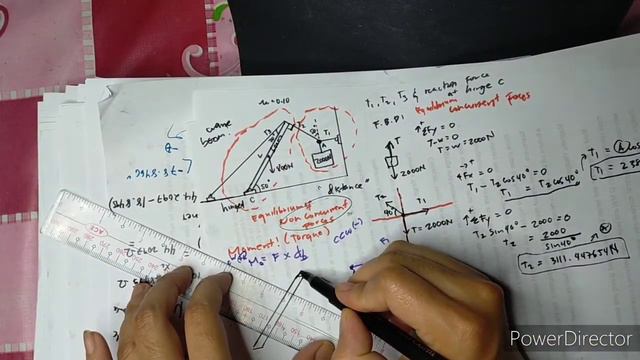 Moment of Force (Combined Discussion & Solving of Equilibrium of Concurrent & Non concurrent Forces смотреть онлайн
