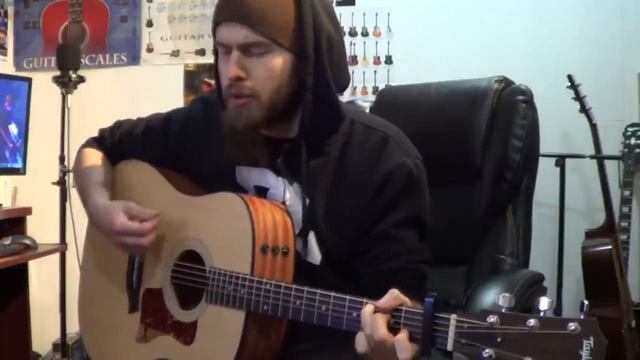 I Am A Stone - Demon Hunter Acoustic/Vocal cover смотреть онлайн