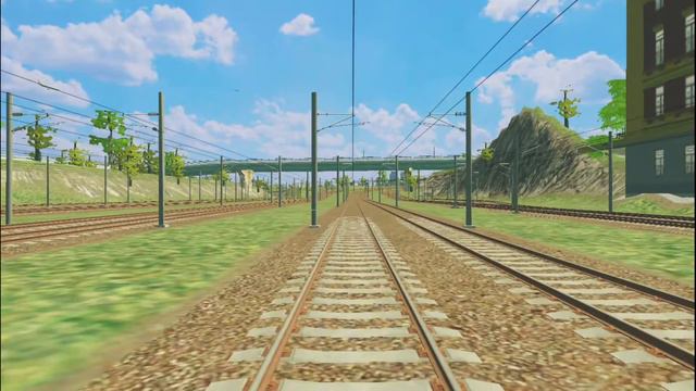 Cities: Skylines - Short Train Ride 2 (First Person POV) смотреть онлайн