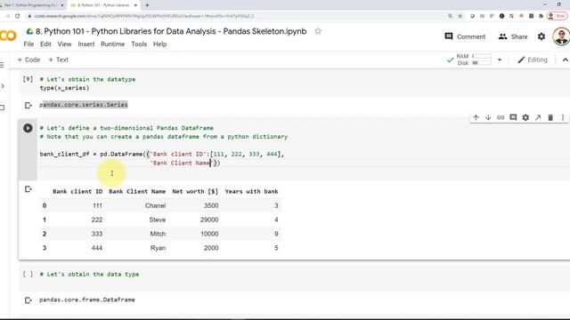 Python: Pandas Fundamentals (Intro to DataFrames) смотреть онлайн