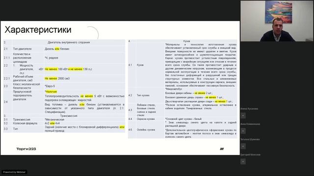 Работа с техническим заданием по 44ФЗ. Изучение, оценка, участие.\ Госзакупки \ Торги \ Тендеры \ смотреть онлайн