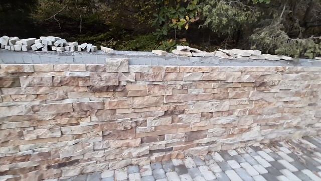 #Анапа #Природныйкамень Подпорная стенка из камня. #Landscaping #Yard смотреть онлайн