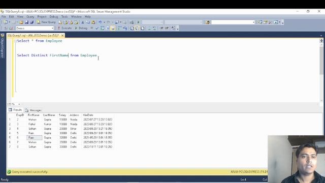 Distinct keyword in sql #sql смотреть онлайн