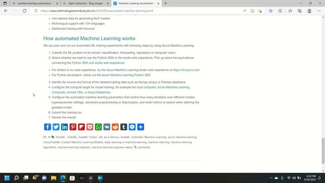 What Is Machine Learning Automation | Auto ML | Works | Uses | Technologies In Industry 4.0 смотреть онлайн
