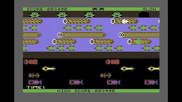 Frogger for the C64 Computer (Retro Game) смотреть онлайн