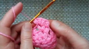 МК берет пышными столбиками крючком