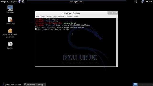 How To Install Opera On Kali Linux (Debian) смотреть онлайн