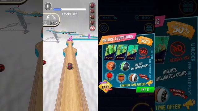 GOINGBALLS VS SKY ROLLING BALL GAME PLAY SPEED RUN WALKTHROUGH IOS END ANDROID MOBILE GAMES