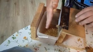 Резка табака из брикетов