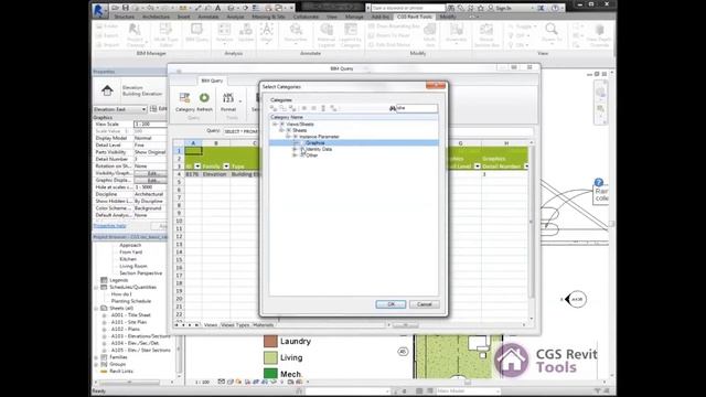 CGS Revit Tools - BIM Query смотреть онлайн