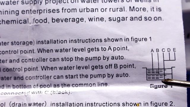 Nível De Água Automático - Controlador PROFISSIANAL DF-96D