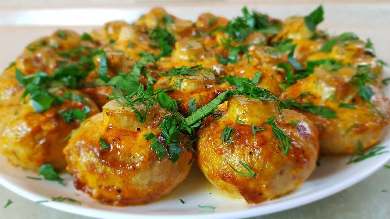 Золотые ГРИБОЧКИ, цыганка готовит.Gipsy Cuisine.