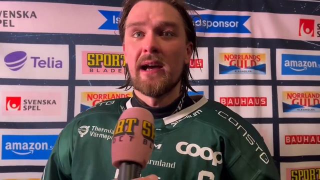 Linus Johansson 'För slappt i det mesta' | Intervju | Färjestad BK - Rögle BK Kvart 1 | 2024-03-21 смотреть онлайн