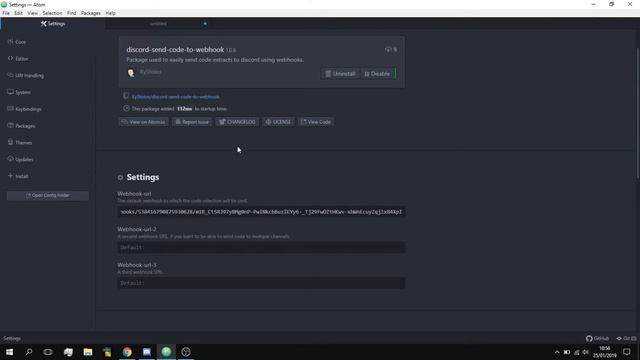 Atom package presentation: discord-send-code-to-webhook смотреть онлайн