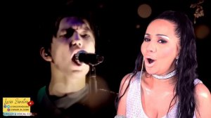 DIMASH «Ogni Pietra» - Olimpico Virtual Duet with LUCIA SINATRA (Vocal Coach)
