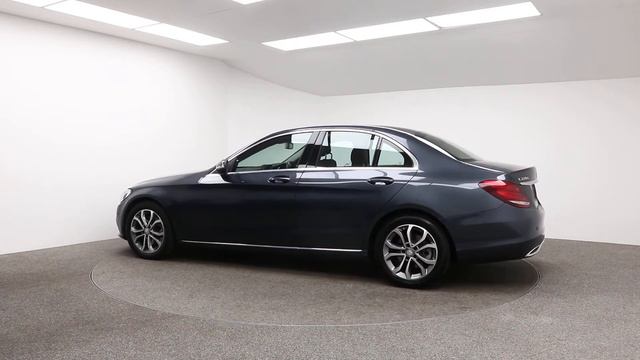 USED MERCEDES-BENZ C-CLASS 2.1 C220 D SPORT 4d AUTO 170 BHP 2016 смотреть онлайн