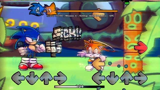 Schoolhouse [FNF] - Sonic and Tails cover смотреть онлайн