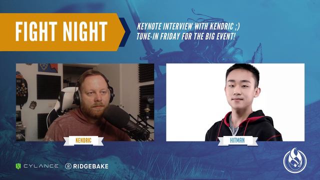 Fight Night Champion Interview: Hitman w/Kendric - Warcraft 3 Interview смотреть онлайн