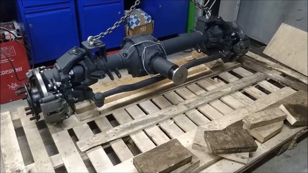 Мосты Unimog 424. усиленная  версия