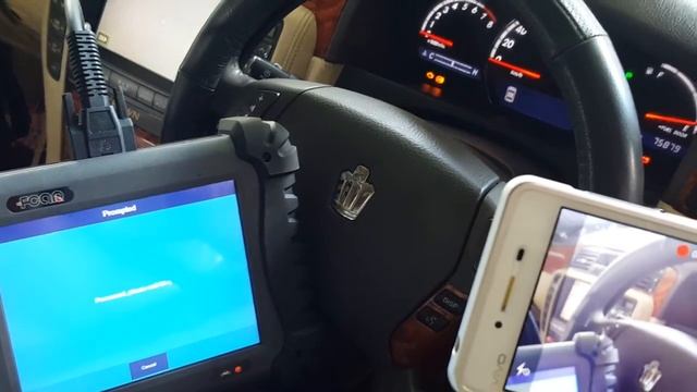 FCAR Scan Tool  Toyota Crown VSC/TRC  Calibration