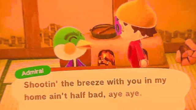 Animal Crossing New Horizons but everytime Admiral says "aye aye" MC Ride bursts through the wall смотреть онлайн