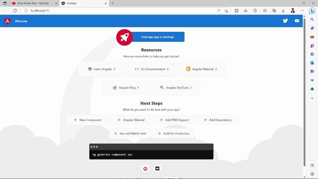 5. Microfrontend in Angular 15 | Module Federation | Webpack | Mono Repo | Mono Workspace | Amar смотреть онлайн