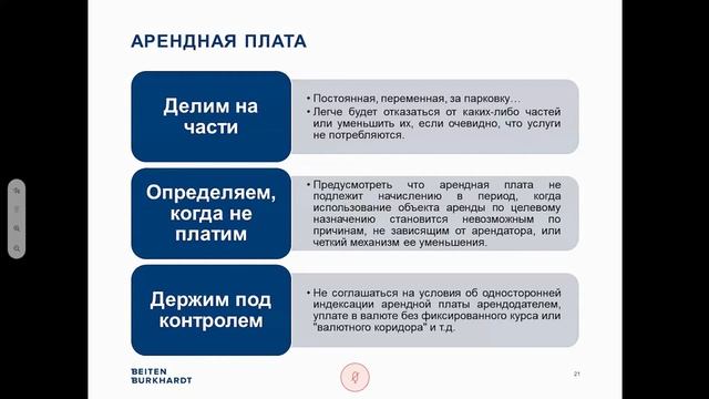 Вебинар - Аренда-2020 - правовые вопросы в сфере коммерческой недвижимости смотреть онлайн