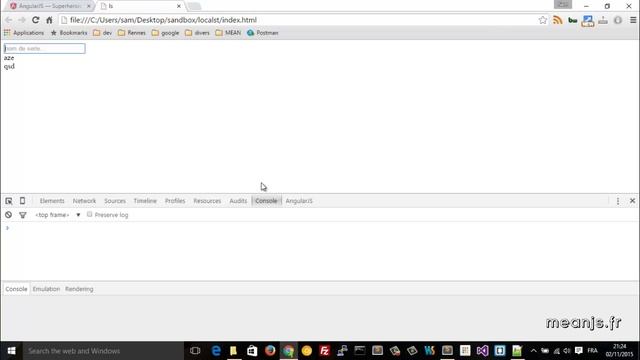 AngularJS épisode 17 - localStorage, pour persister vos données смотреть онлайн