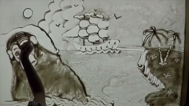 Обезьяна (ролик на стих С.Маршака) Елькина Таня, 9 лет смотреть онлайн